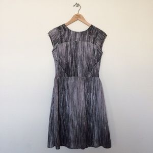 Mossimo print fit and flare dress